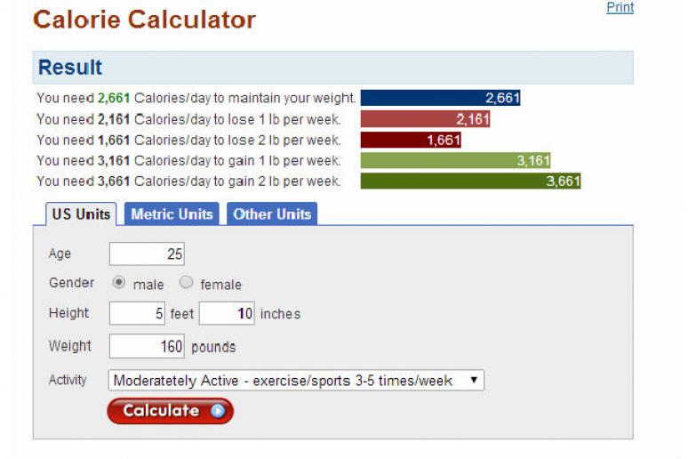 smoothie calorie calculator